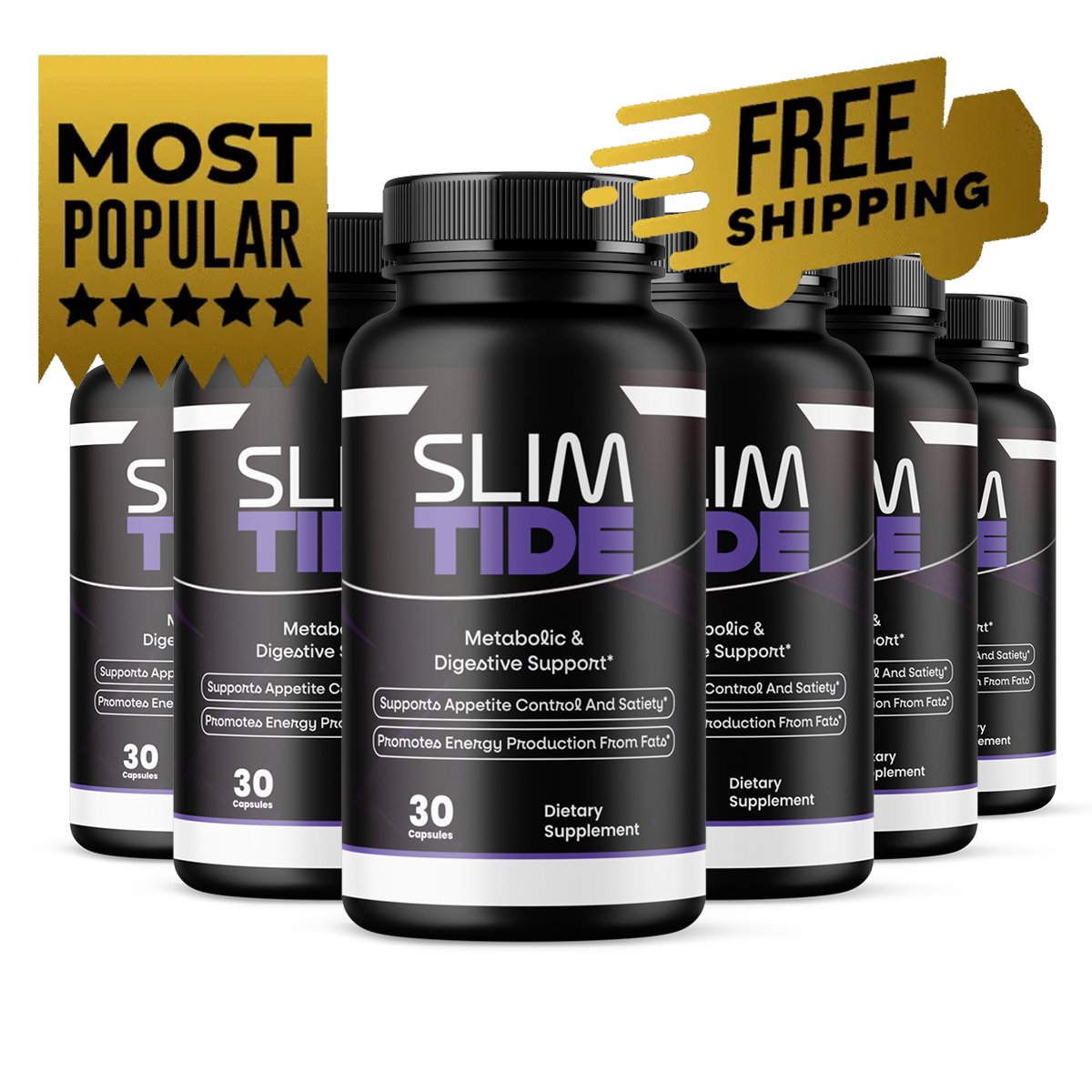 SlimTide 6 bottles