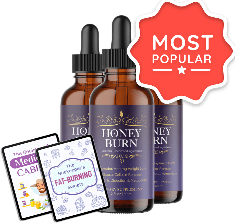 HoneyBurn 3 bottles