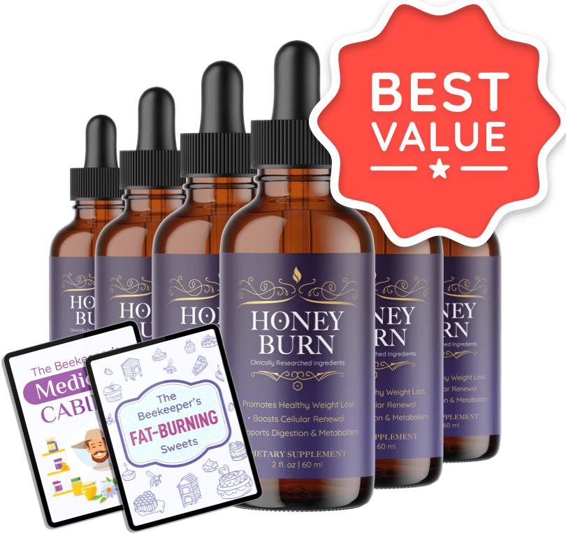 HoneyBurn 6 bottles