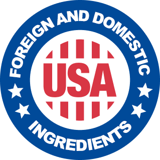 Made in USA with globally sourced ingredients